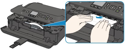 キヤノン：PIXUS マニュアル｜MG6700 series｜本製品の内部で用紙が